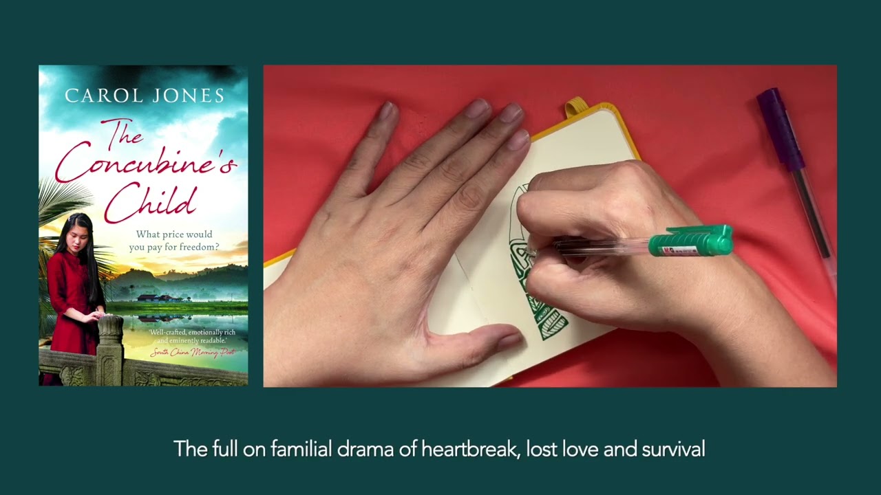 BookTuber: Book Review 01 - The Concubine's Child by Carol Jones