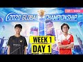 [Bahasa] PMGC 2020 League W1D1 | Qualcomm | PUBG MOBILE Global Championship | Week 1 Day 1