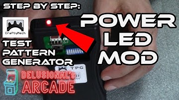 Craftymech TPG Power LED mod [Under $5]