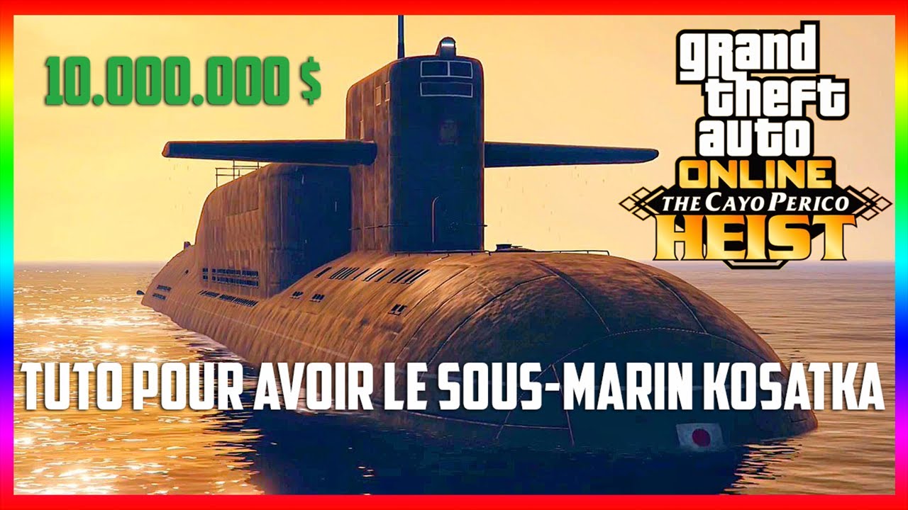 GTA ONLINE COMMENT AVOIR LE SOUS MARIN KOSATKA PARLER MIGUEL gta-online-comment-avoir-le-sous-marin-kosatka-parler-miguel