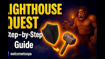 🔥 Tibia Lighthouse Quest Guide (Dark Shield Quest) | Step-by-Step Walkthrough