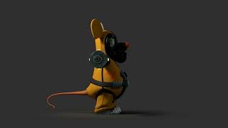 Hazmat Rat Texturing Assignment (with Mask)