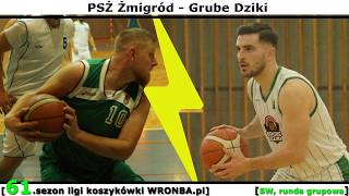 [WRONBA, 61.sezon] 30.03.2026: PSŻ Żmigród - Grube Dziki [SuperWRONBA]