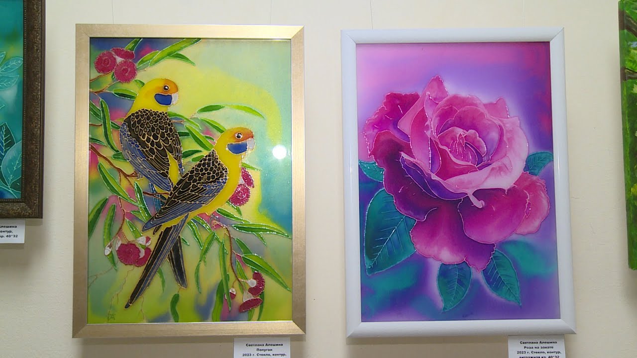 Астраханские художники-любители представили выставку своих творений ...
