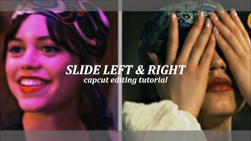 "Smooth slide left & right" (transition) tutorial | Capcut Pc tutorial