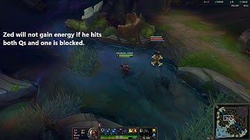 All Zed abilities interactions with Sivir spellshield / League of Legends