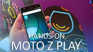 Moto Z Play (India) Hands-on with a look at JBL SoundBoost MotoMod