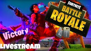 Trying to get my First Solo Win | Week 4 Challenges | Fortnite Livestream!!