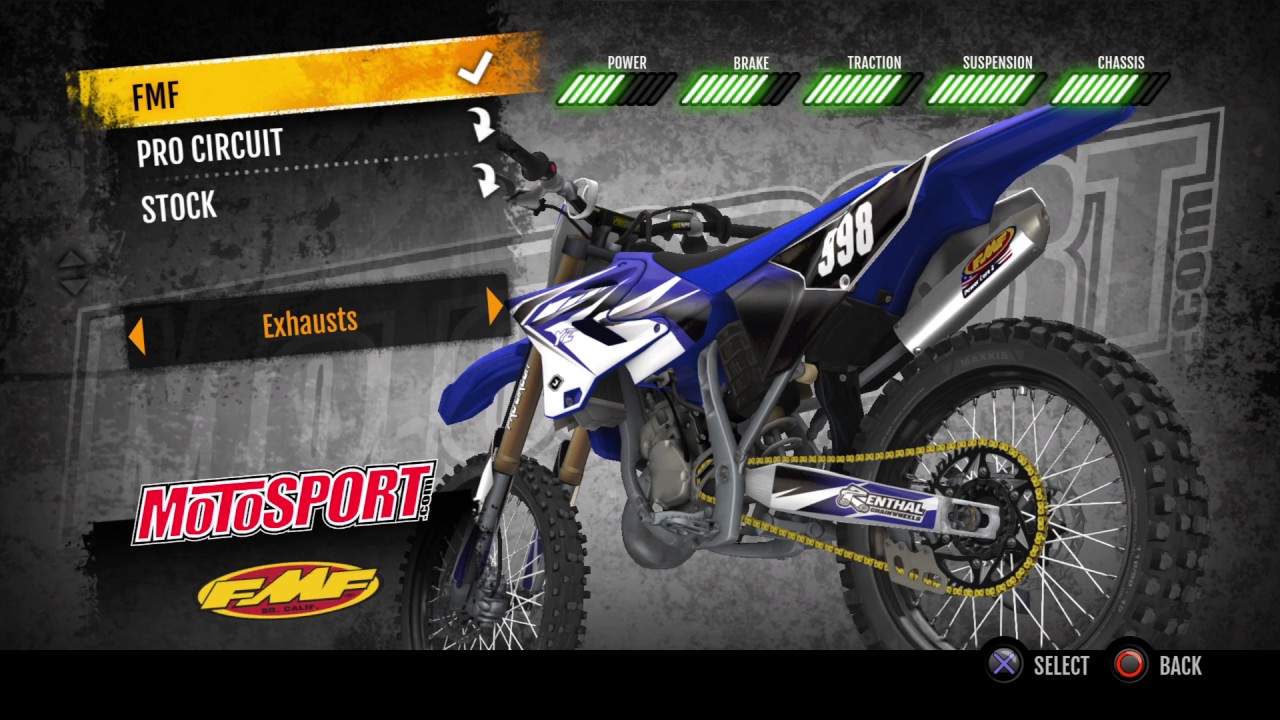 MX vs ATV Supercross Encore ( Xbox One / XONE) Customized rider