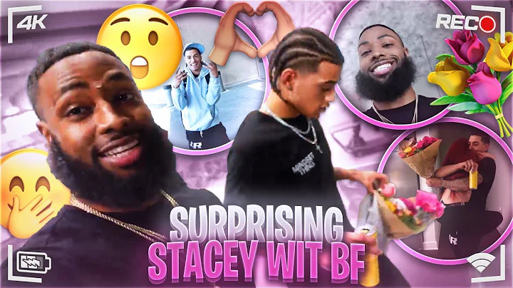 Surprising Stacey wit BF (She Cried)
