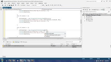 single cast and multicast delegates & dynamic bnding delegate.wmv