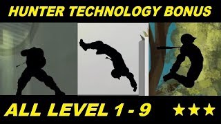 Vector Full  Hunter Mode Technology Park Bonus All Level 1  9 HD (All 3 Stars)