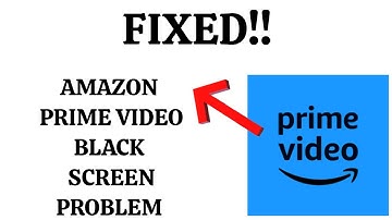 Fix "Amazon prime " Black screen problem solved In Android and Ios
