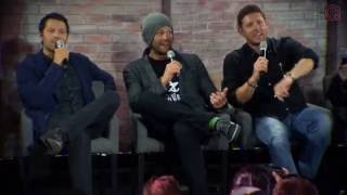 &quot;Look at Me!&quot; Misha, Jensen and Jared  | Nerd HQ 2016 Highlight