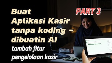 Buat aplikasi Kasir CUMA 27 menit tanpa Koding dibuatin AI SRCBOOK Liat caranya!  | Part 3