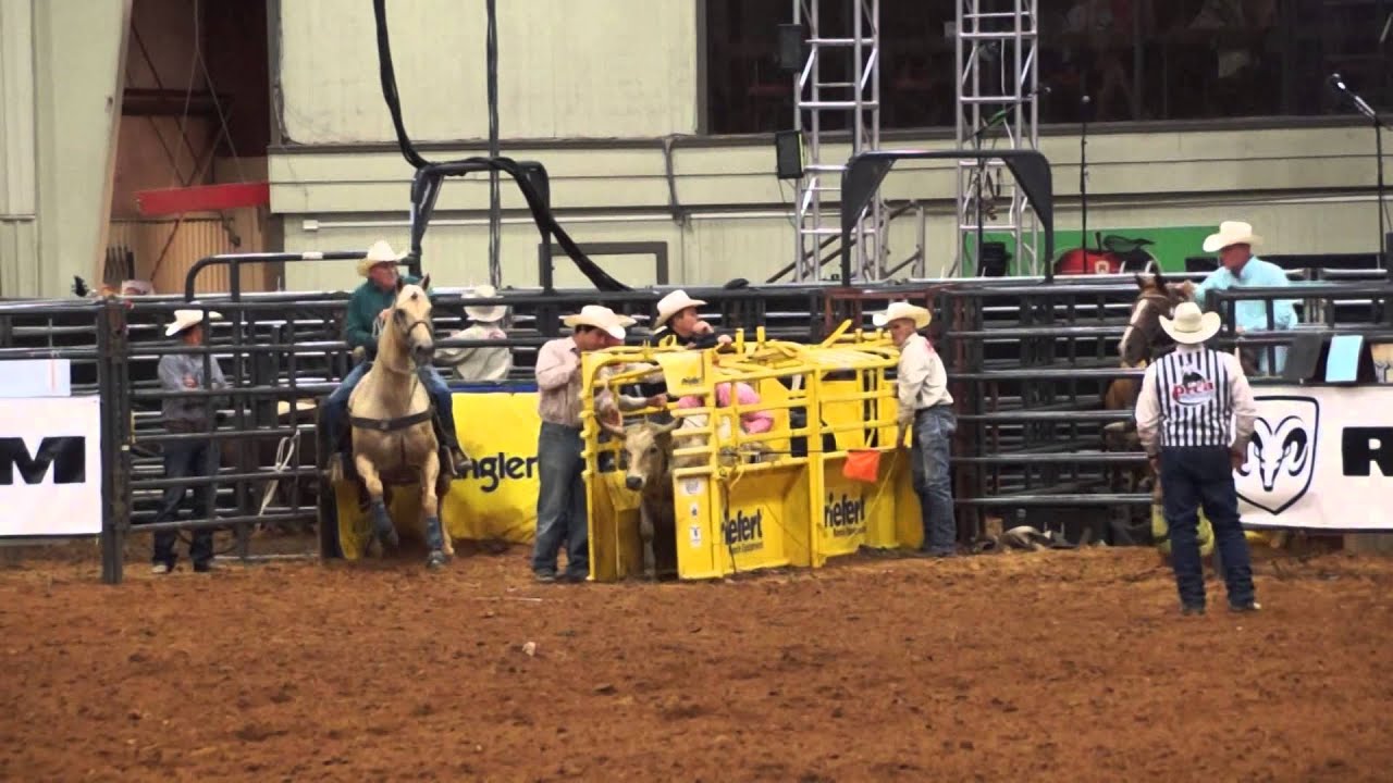 Steer Wrestling at Four States Fair & Rodeo 2015 YouTube