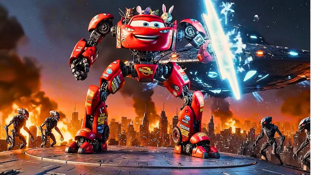 Helicopter McQueen 2025 🌟 Epic Black Cats Challenge Finally Revealed