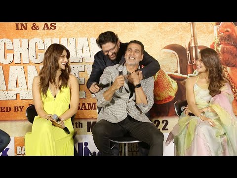 Complete Video | Bachchan Pandey Pri Release Event | Akshay Kumar,Arshad Warsi,Fahad Samji,Kriti,Jaq