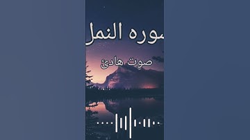 سورة النمل بصوت بلال دربالي |حالات واتساب|🎧