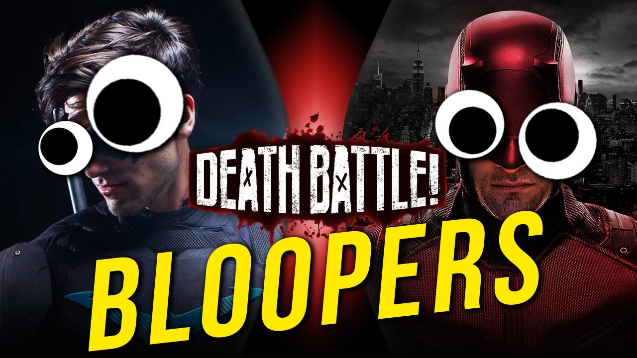 Nightwing VS Daredevil Bloopers!