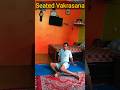 seated Vakrasana #yogaandfitnesswithshiva #ytshorts #shortvideo #yogapostures #fyp