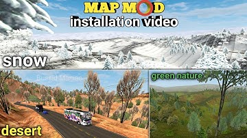 How to download/install map mod || V3.3.4 || Bussid ||