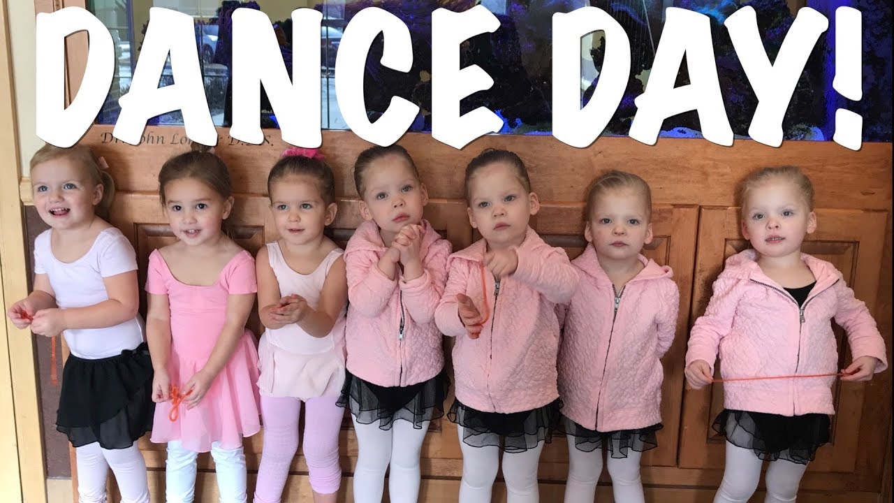 💃 HAZY JOINS THE GARDNER QUAD SQUAD QUADRUPLETS GIRLS DANCE CLASS! 😍