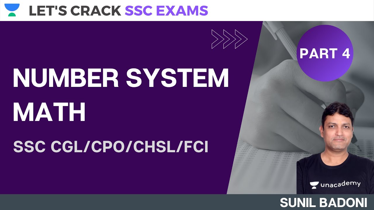Number System (Part 4) | SSC CGL/CHSL/CPO-Math | SSC Exams 2020/2021/2022