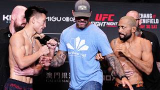 UFC Macau: Fighter Faceoffs