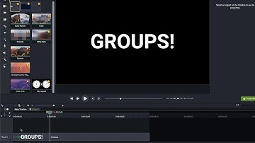 Camtasia 2020 - Drop Dead Simple Title Reveal Using Groups