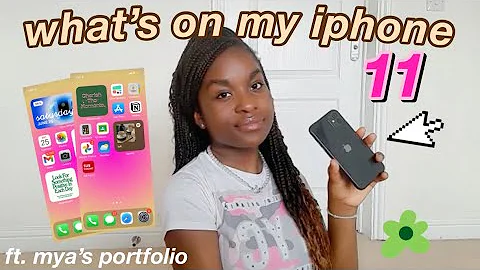 whats on my iphone 11! ft. myas portfolio