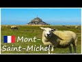 🇫🇷 Le Mont-Saint-Michel France Walk 4K  🏙  4K Walking Tour ☀️ 🇫🇷 (Sunny Day)