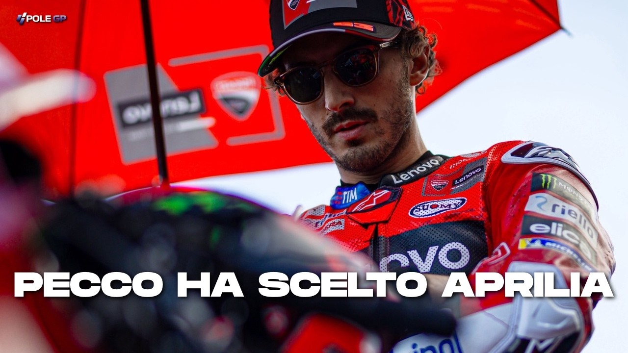 PECCO BAGNAIA ha scelto APRILIA, ACOSTA insieme a MARC MARQUEZ in DUCATI