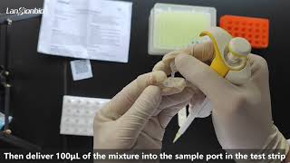 Lansionbio:Guidance video of D-Dimer Test with LS-1100