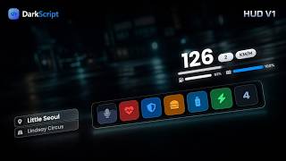 DarkScript | HUD V1  FiveM Script