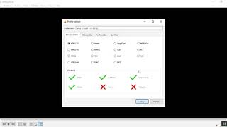 Remove video from video file and keep audio Using VLC media player