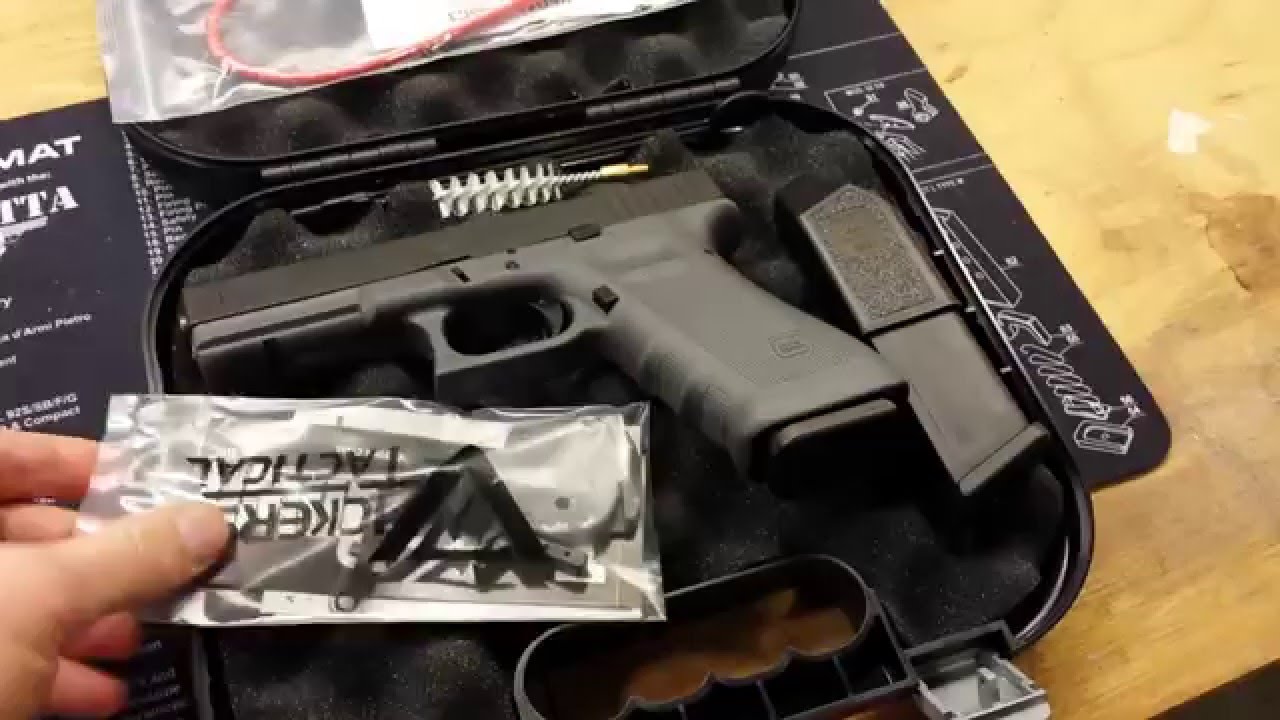 Vickers gray RTF2 Glock 17 unboxing - YouTube