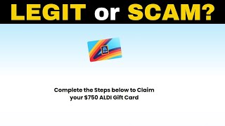 Cart700.com Review – Is Free $750 Aldi Gift Card From Cart700.com Legit?
