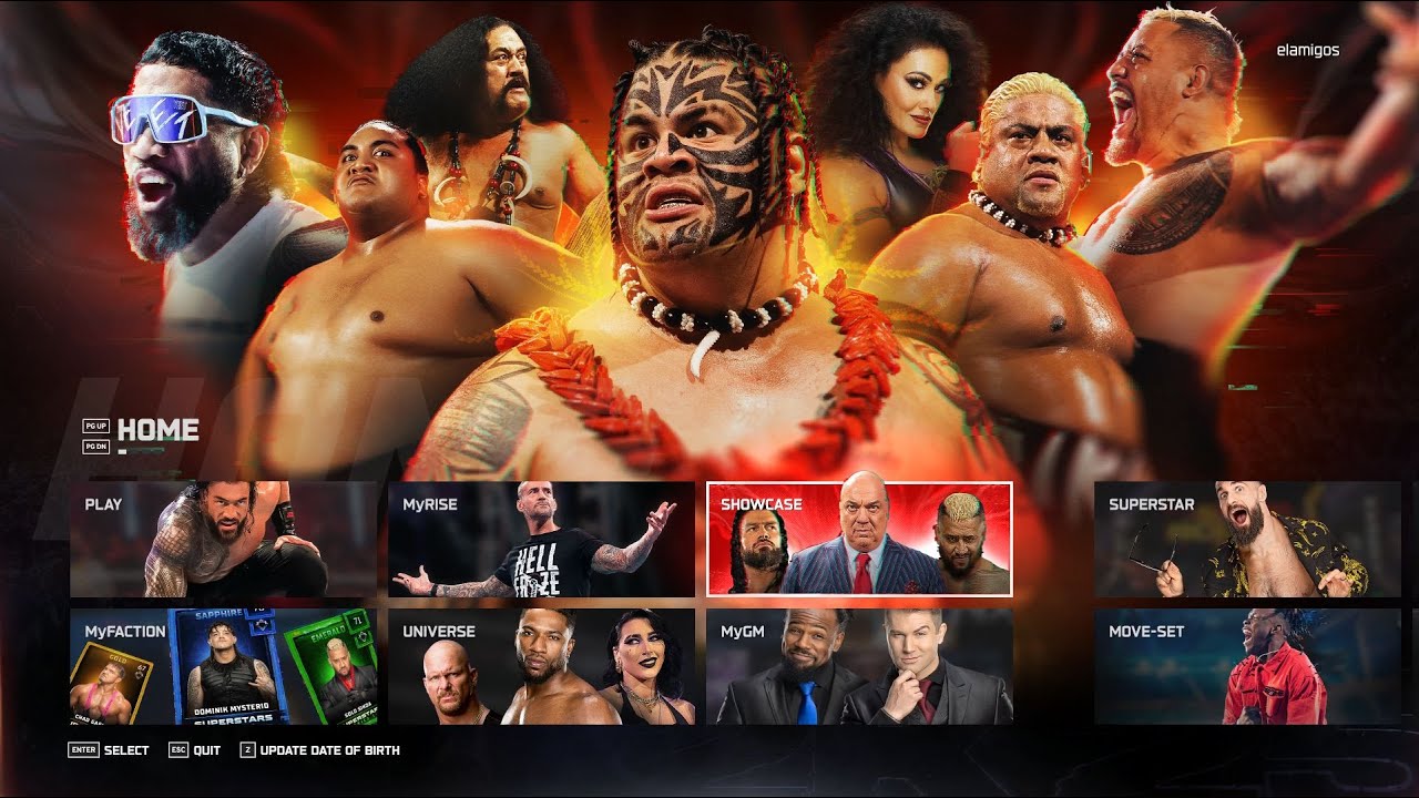 "🎮 LIVE WWE 2K25 Showdown! Showcase💥