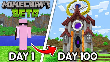I Spent 100 Days In Minecraft
