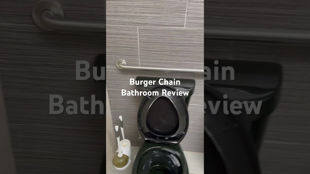 Local Burger Chain Bathroom Review
