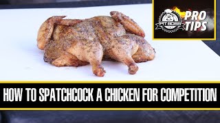 How to Spatchcock a Chicken for Competition | Pit Boss Grills