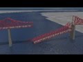 Jacksonville Florida, St Johns River Mathews Bridge Accident Simulation/Animation - Dr. Adel ElSafty