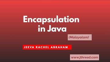 Encapsulation in Java (Malayalam)