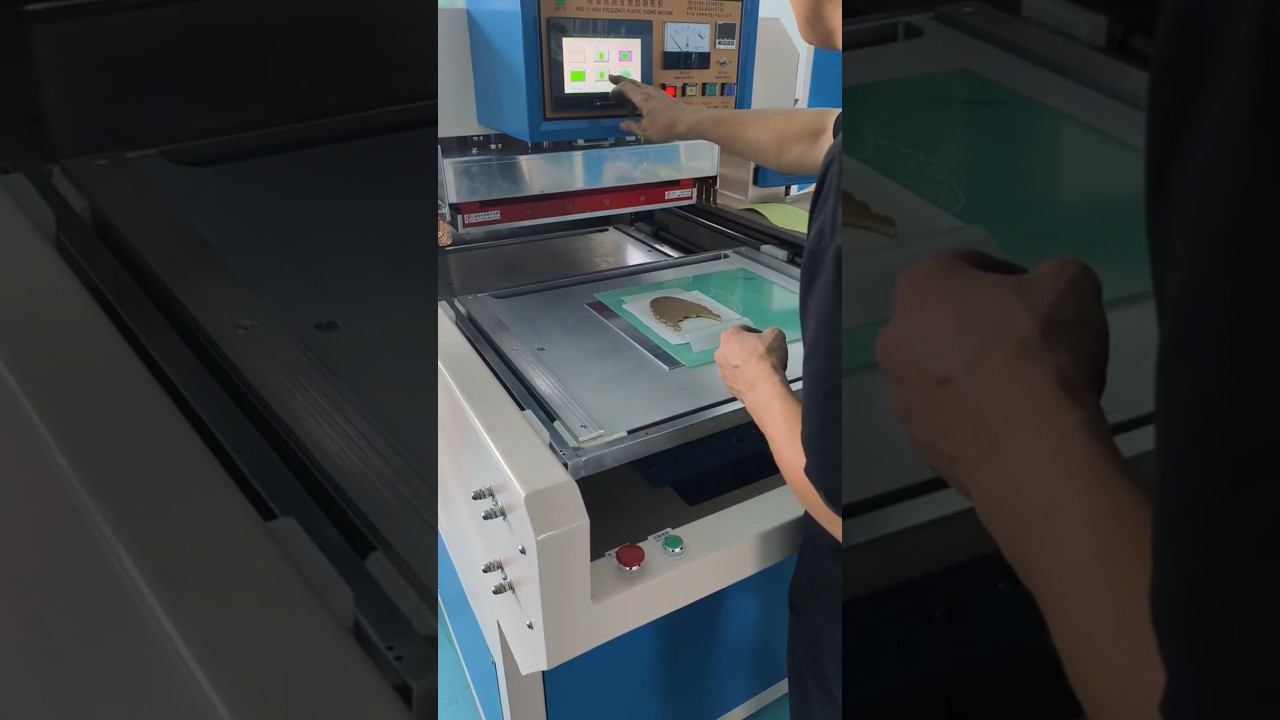 PVC TPU Sports Shoes Upper Cutting Embossing Welding High Frequency Machine 