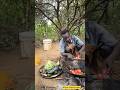 Nature’s kitchen: Cooking with simplicity and gratitude.🌿 #shorts