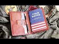 Making a Leather Travel Notebook (With Pattern!)