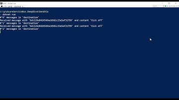 Azure Service Bus - Send Via Part 2