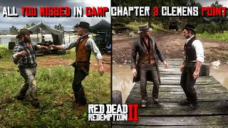 All 60 Camp Conversations You Missed In Chapter 3 Clemens Point - RDR2 #rdr2 #gaming #arthurmorgan