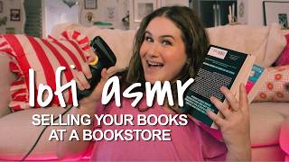 ASMR | you're selling your books to a bookstore ☁️ lo-fi, page flips, soft questions
